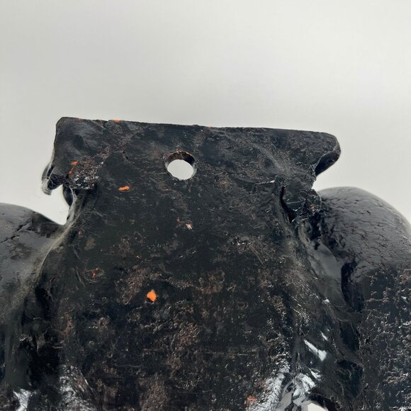 Vintage Handmade Wall Vase Planter Boho Bohemian Eclectic Exotic Sculpture Decor - Picture 6 of 7